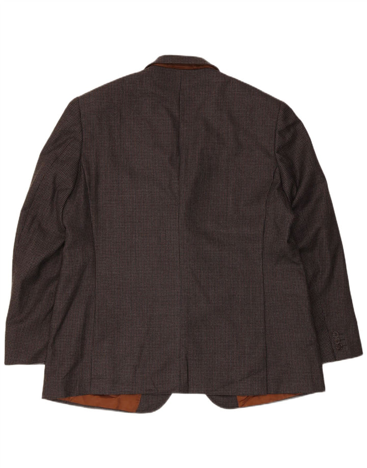 Marks & Spencer Veste blazer coupe ajustée pour homme UK 46 3XL Gris pied-de-poule