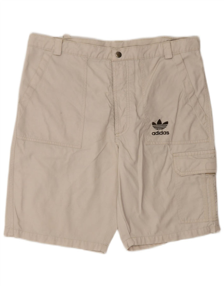Adidas Short Cargo Homme Moyen W32 Beige Coton