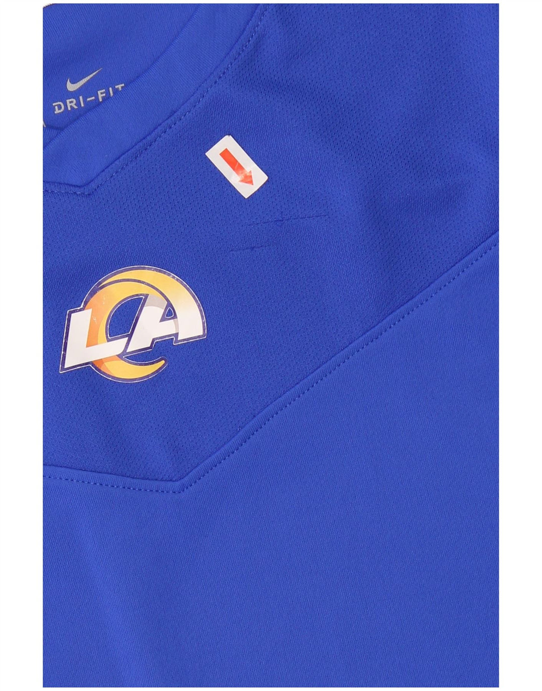 Nike Los Angeles Rams Graphic Top à manches longues pour femme UK 10 Petit Bleu