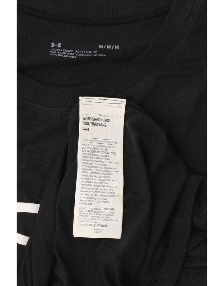 Under Armour Débardeur graphique pour femme UK 44, coton noir moyen