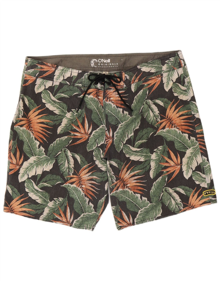 O'NEILL Short de Bain Homme Grand Polyester Floral Multicolore