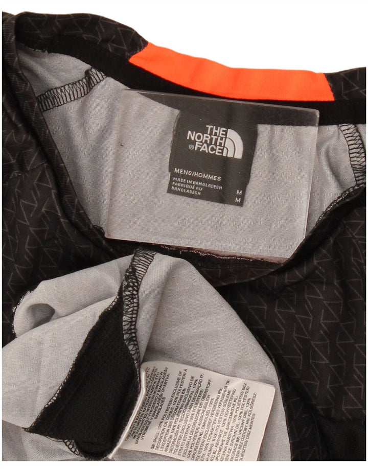 The North Face T-Shirt Homme Haut Moyen Noir Géométrique Polyester