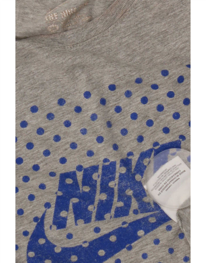 Nike Homme Air Max Graphic T-Shirt Haut Gris Moyen Coton