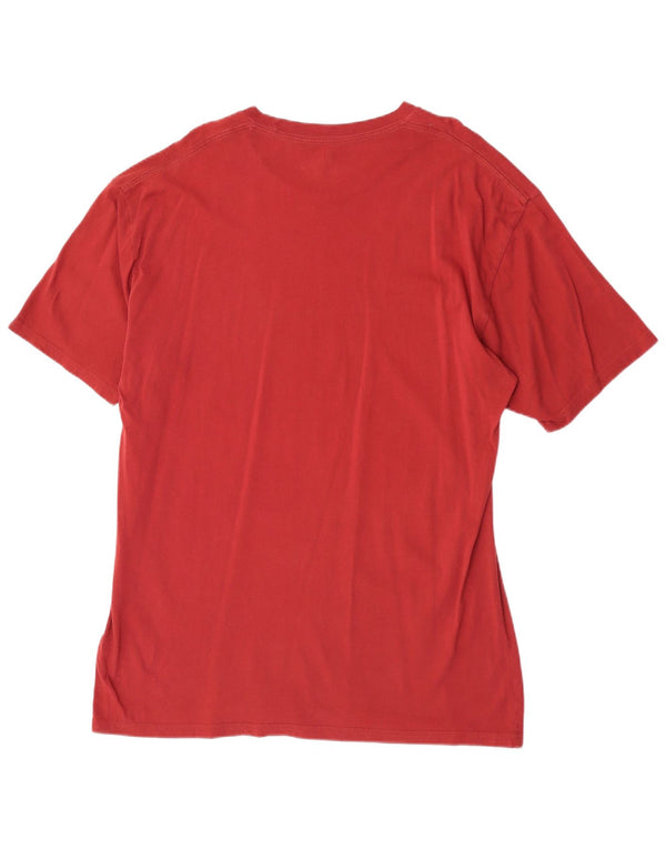 Vans T-shirt coupe classique pour homme XL Rouge Coton