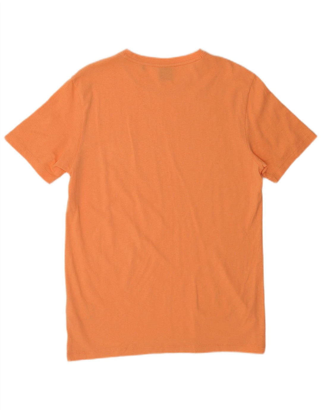 Hugo Boss Homme T-Shirt Top Orange Moyen Coton