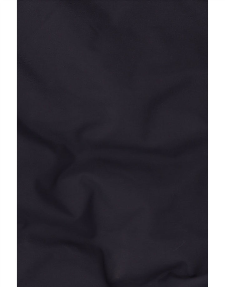 Adidas Veste coupe-vent à capuche pour homme UK 38 Bleu marine moyen Polyester