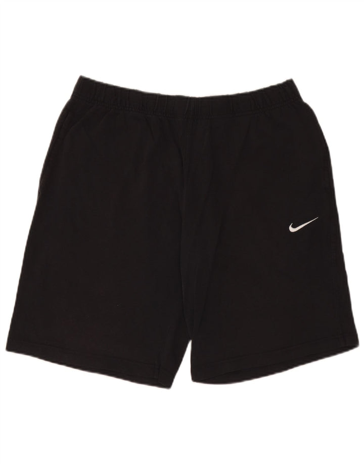 Nike Short de sport pour homme en coton noir Taille L
