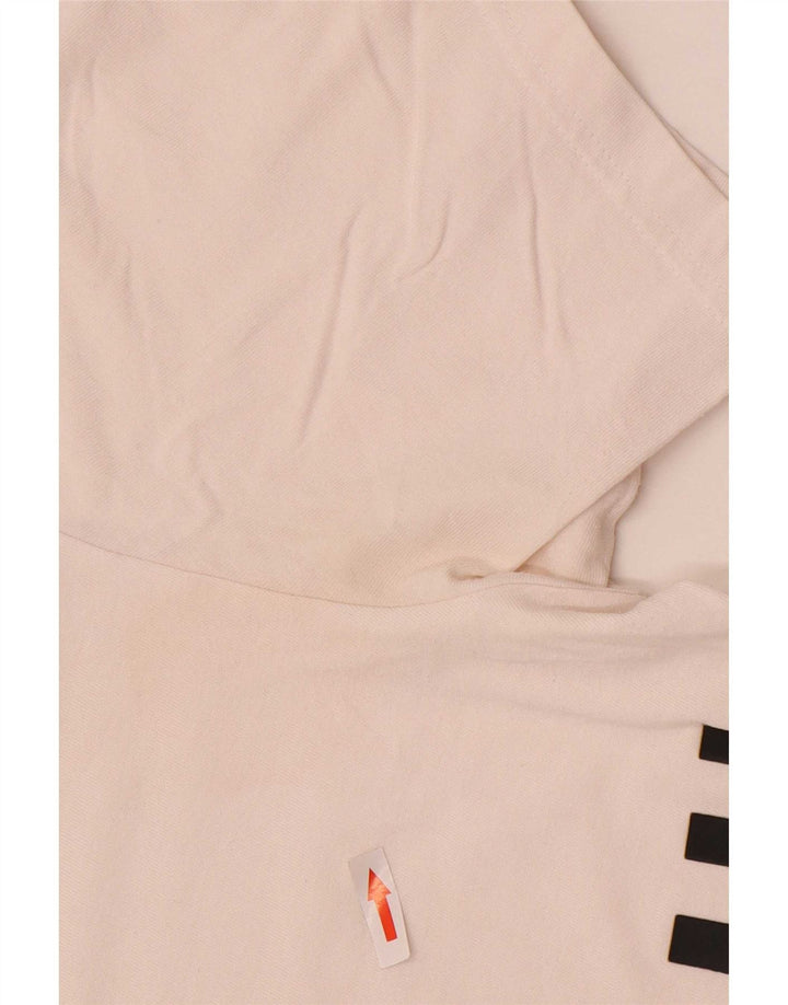 Adidas T-Shirt Homme Haut Large Blanc