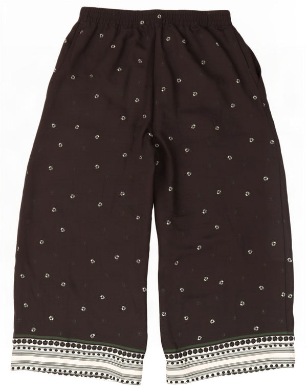 Marks & Spencer Pantalon court pour femme UK 12 Medium W30 L25 Noir