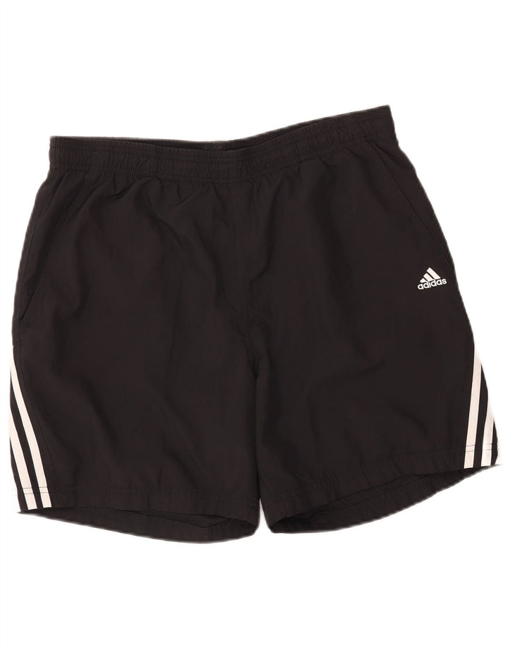 Adidas Short de sport Climalite Homme Noir Moyen Polyester