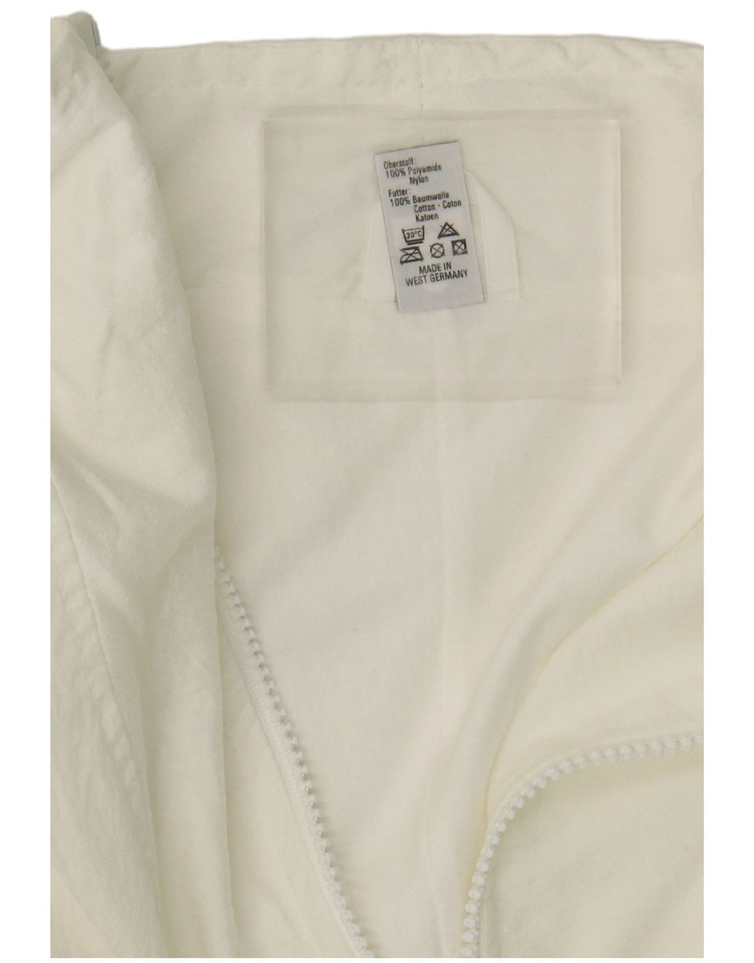 Trigema Veste de survêtement pour homme XL en nylon blanc