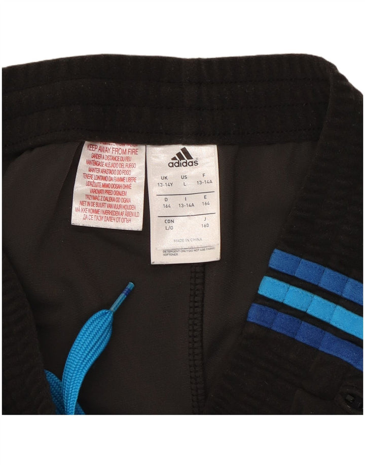 Adidas Pantalon de Survêtement Garçon Joggers 13-14 ans Noir Polyester