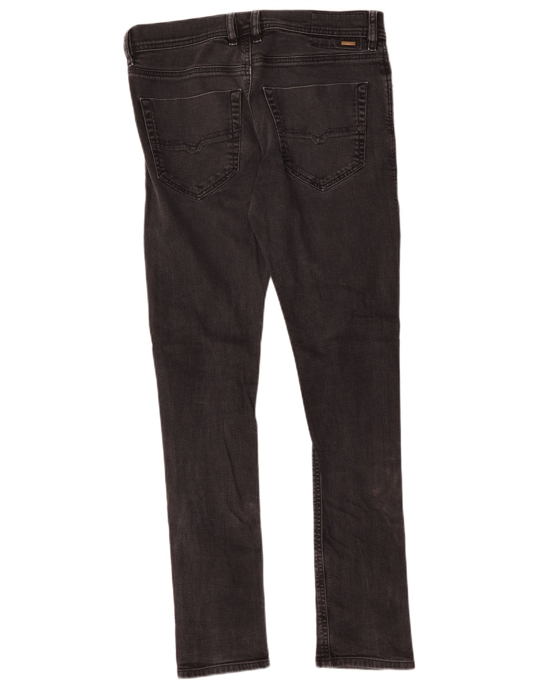 Diesel Jean Carrot Slim W30 L32 Homme Noir Coton
