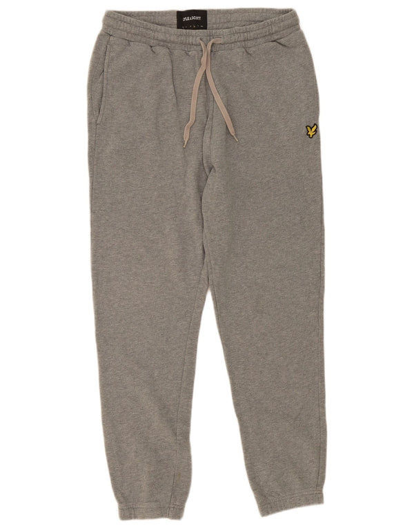LYLE & SCOTT Pantalon de Survêtement Homme Joggers Large Gris Coton