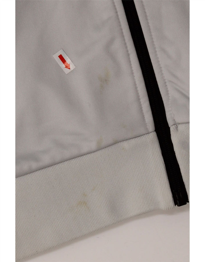 Asics Veste de survêtement pour femme UK 18 XL Gris Polyester