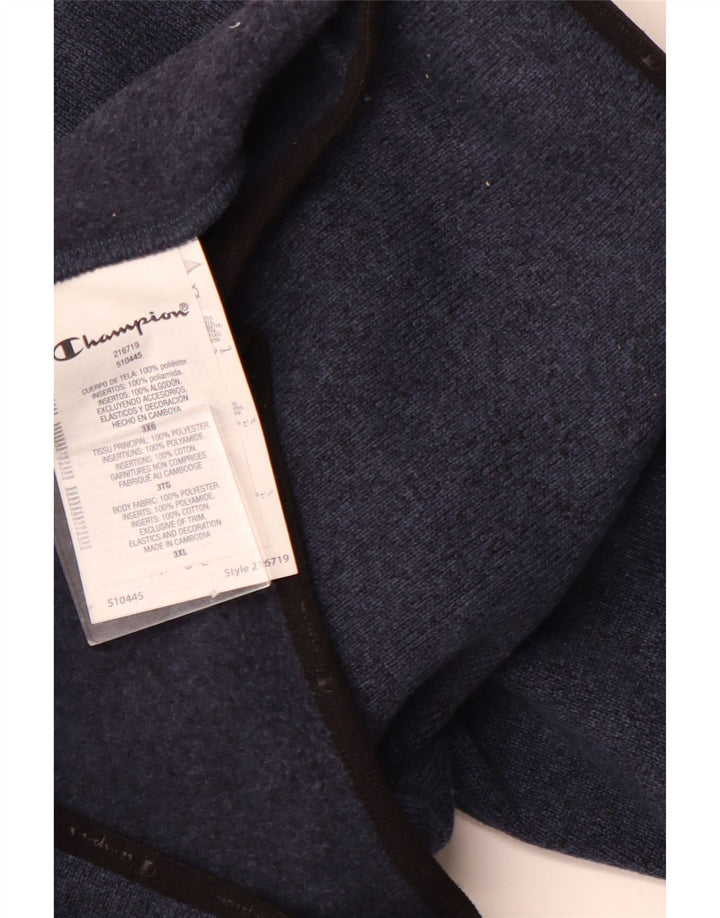 CHAMPION Veste de Survêtement Homme 3XL Bleu Marine Polyester