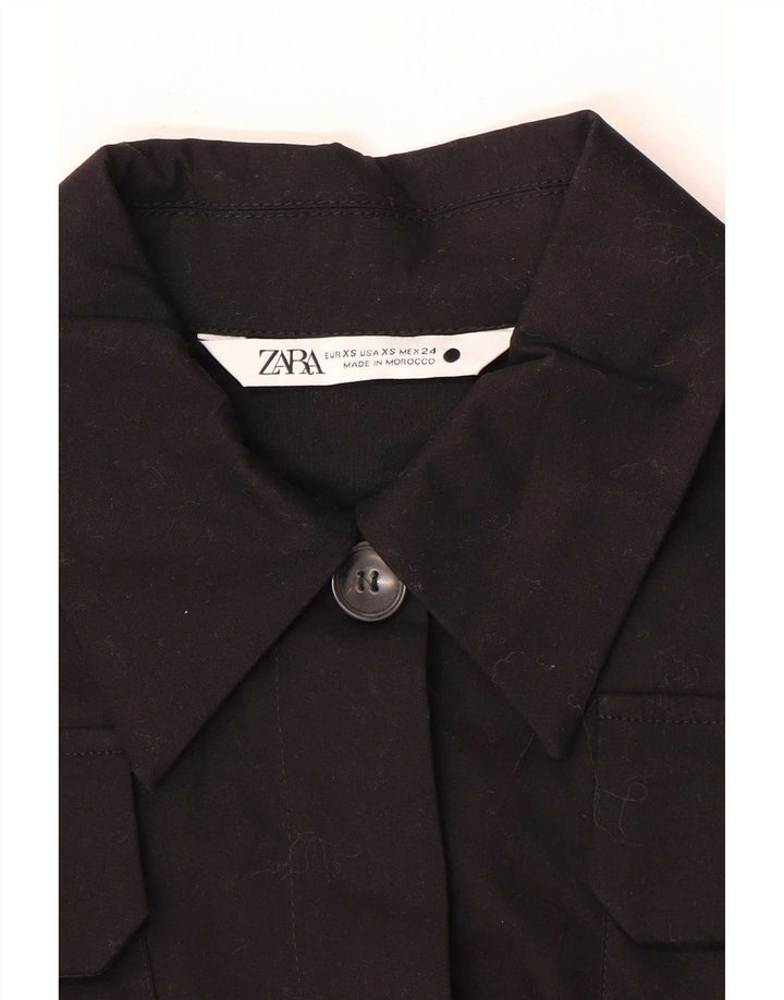 Zara Veste Boléro Femme UK 6 XS Noir