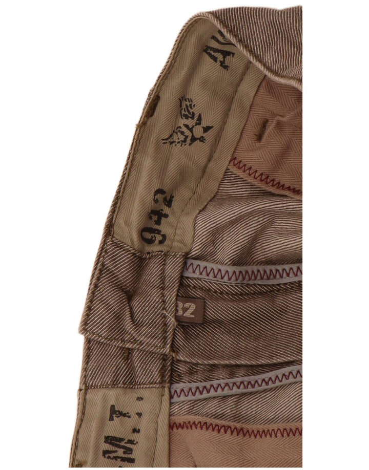 Avirex Pantalon Chino Droit Homme W32 L29 Gris