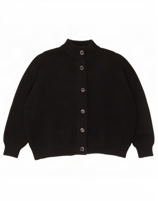 Pull Cardigan Femme Vintage IT 52 2XL Noir