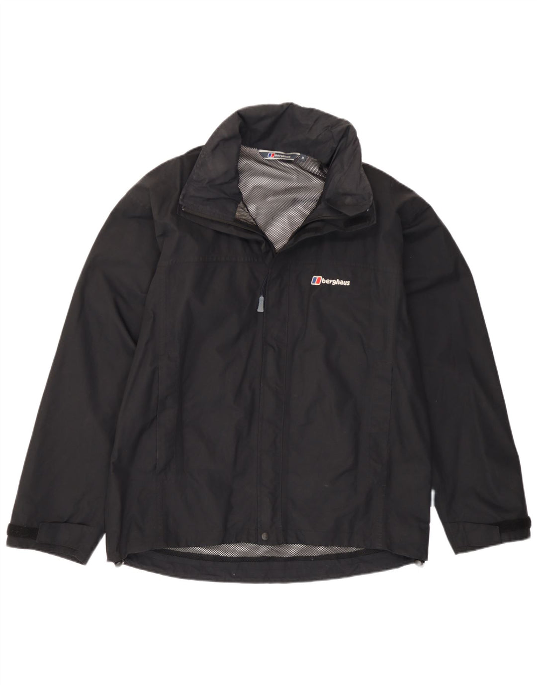 Berghaus Veste de pluie à capuche pour homme UK 38 Medium Black Nylon