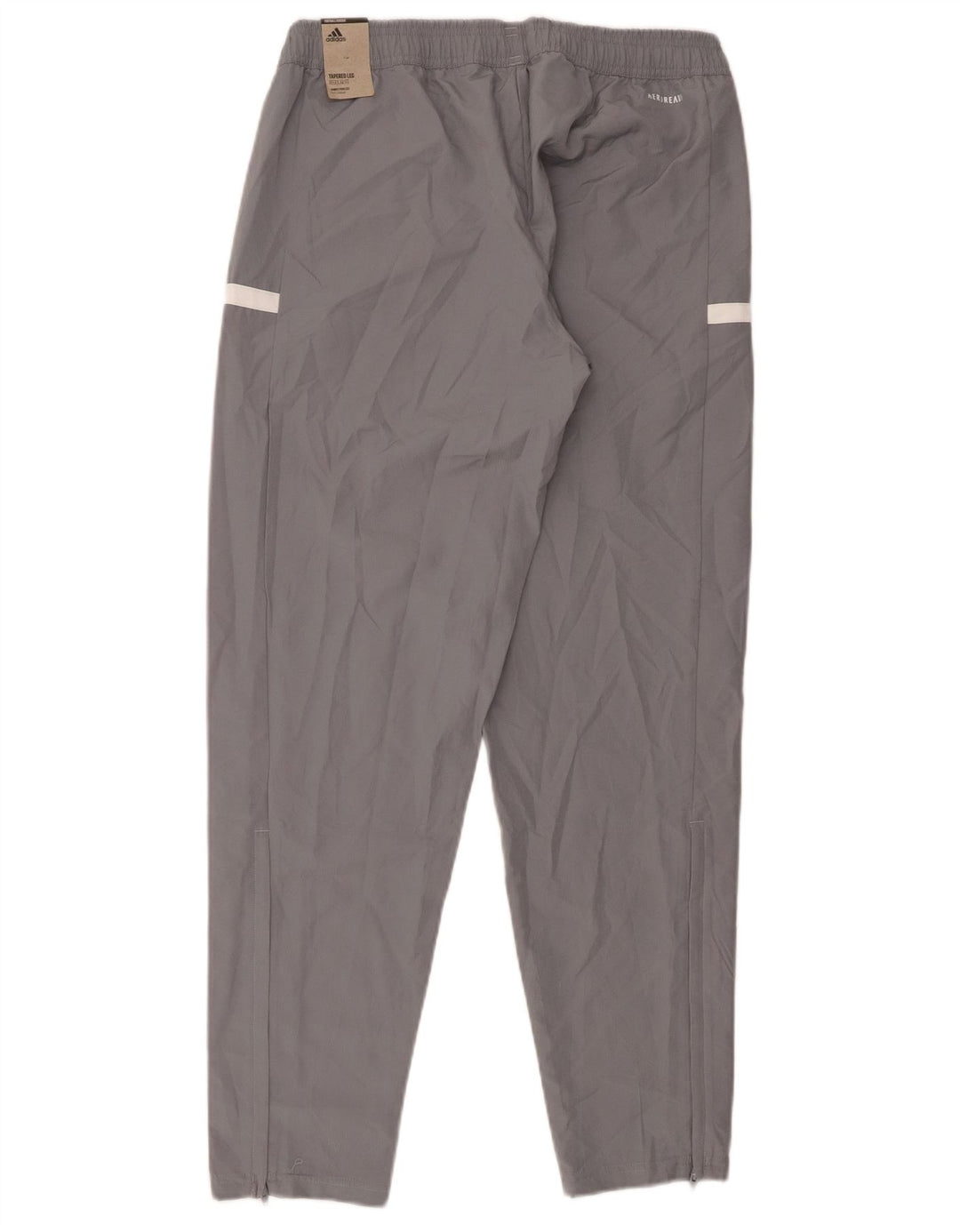 Adidas Pantalon de survêtement graphique pour femme UK 12/14 Gris moyen Polyester