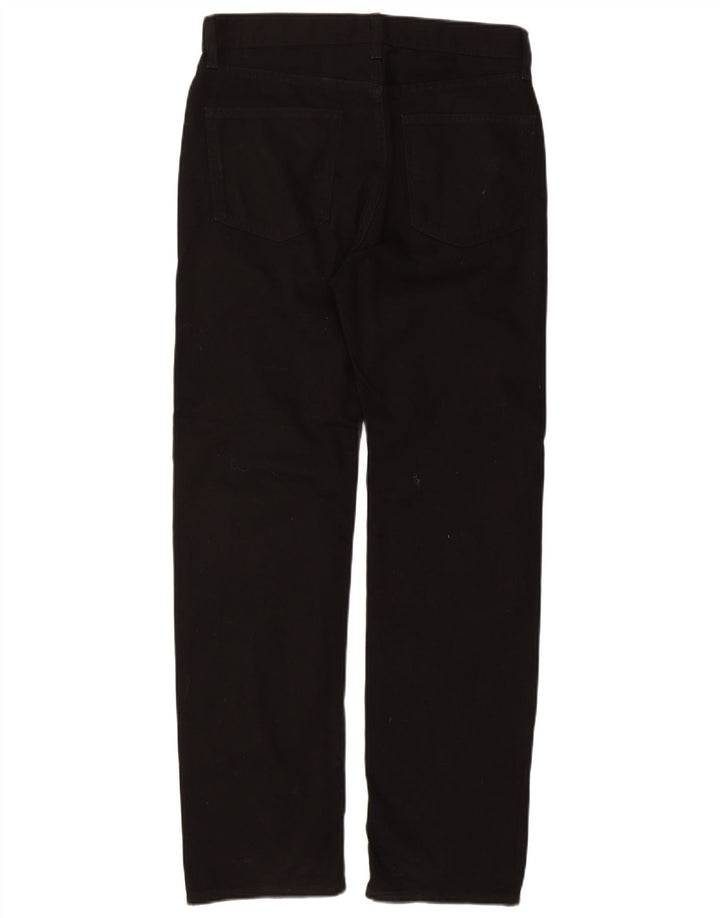 Marks & Spencer Jean droit coupe régulière pour homme W32 L31 en coton noir