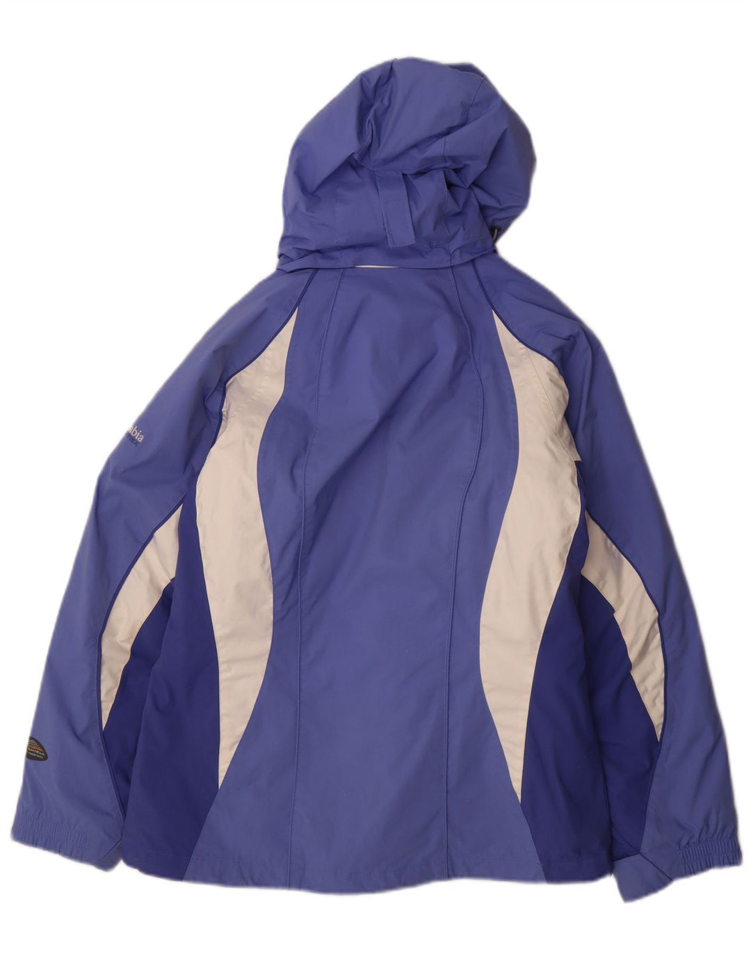 Columbia Veste coupe-vent Interchange pour femme UK 10 Small Bleu Colorblock