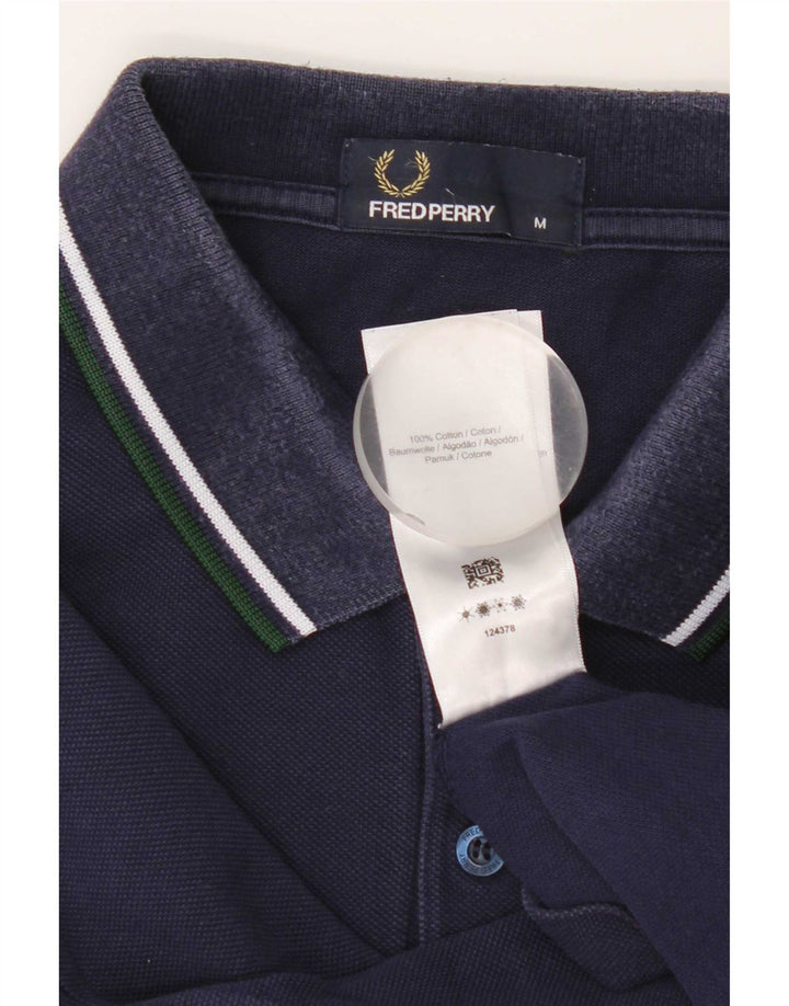 Fred Perry Polo Homme Bleu Marine Moyen Coton