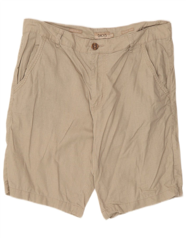 Dack's Short Chino Homme IT 50 Large W36 Lin Beige