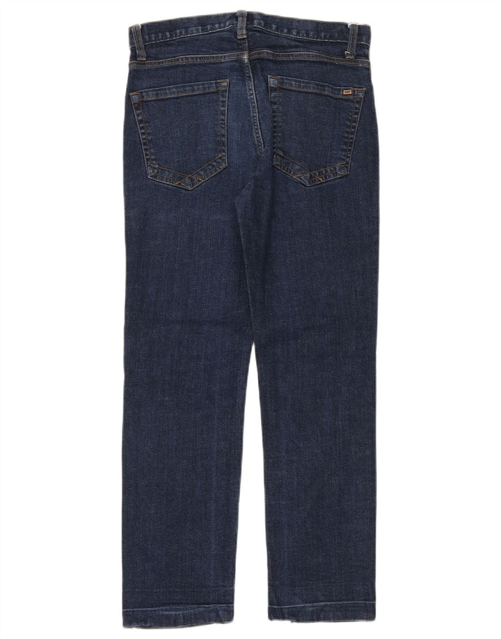 Vans Jean droit femme W28 L26 bleu marine coton