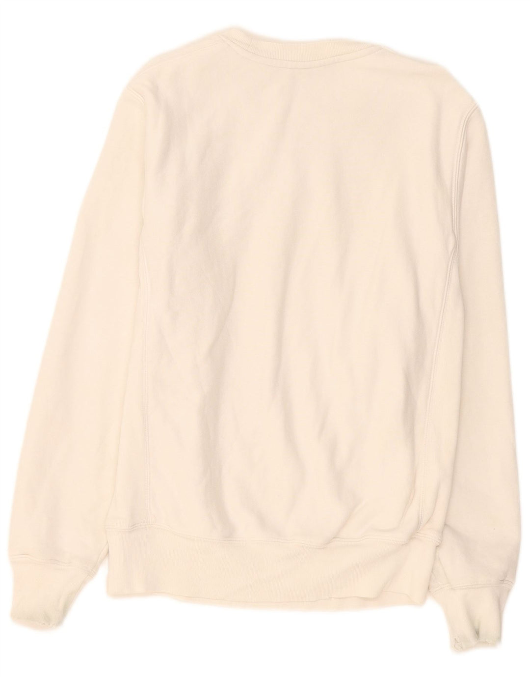 Champion Reverse Weave Sweatshirt Jumper Petit Coton Blanc