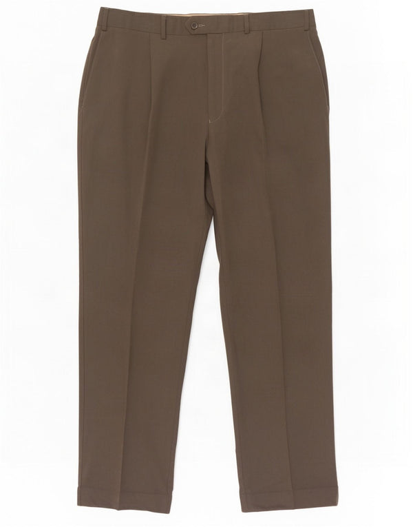 Marks & Spencer Pantalon de costume pour homme W38 L31 Gris Lyocell