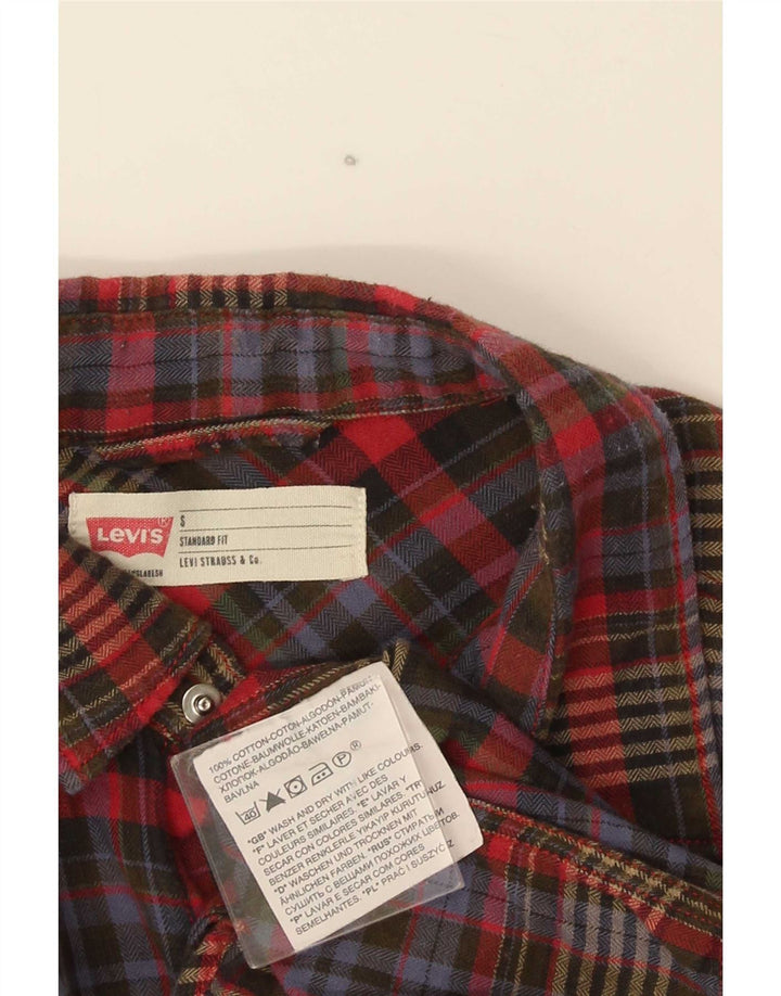 Levi's Chemise Standard Fit Flannel Homme Multicolore Carreaux Coton