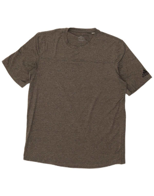 Adidas Hommes Aeroready T-Shirt Haut Grand Gris Polyester