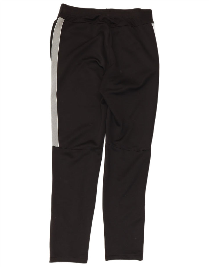 NIKE Pantalon de survêtement pour femme UK 14 Polyester color block noir moyen