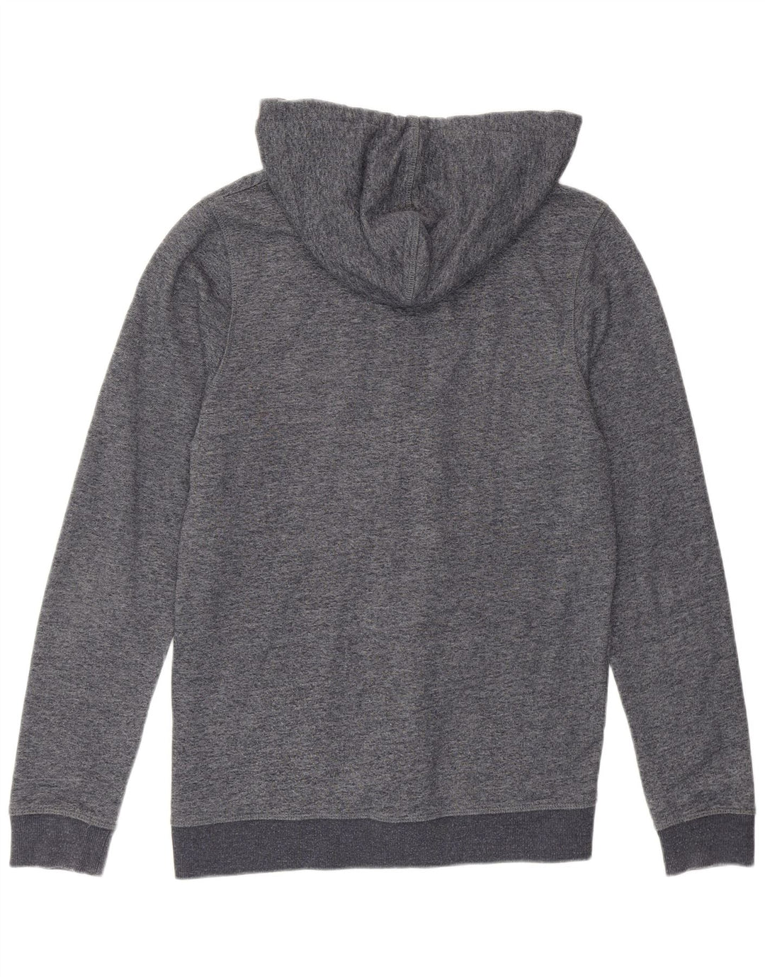 Jack & Jones Pull à Capuche Zippé Homme Gris Moyen Moucheté Polyester