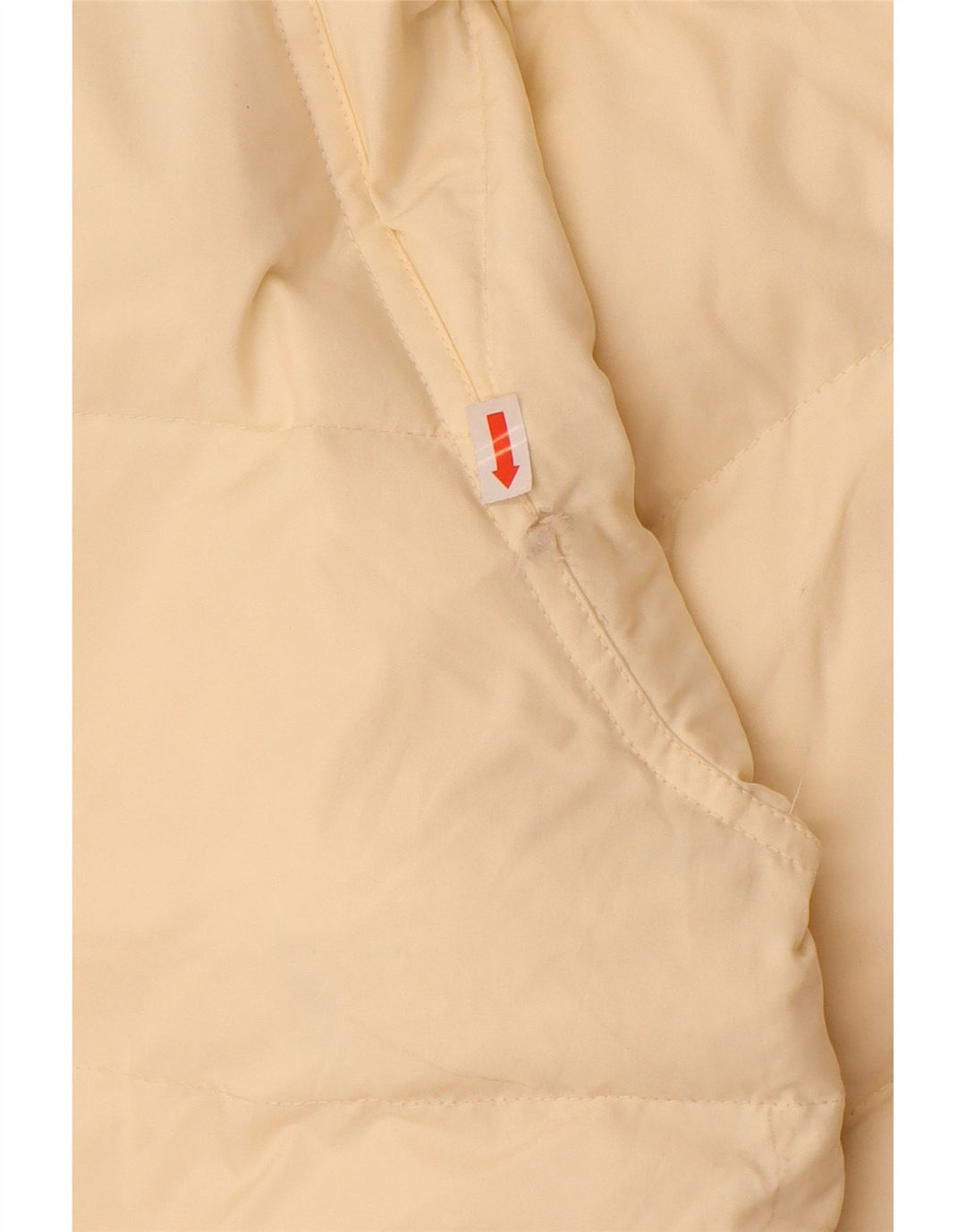 Fila Veste matelassée homme IT 52/54 Large blanc cassé polyester