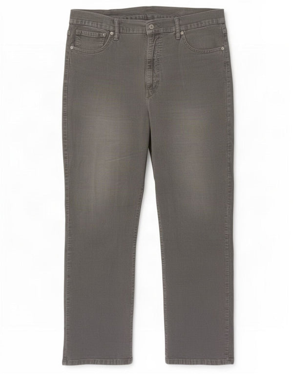 Levi's Pantalon Droit 751 Velours Côtelé Homme W40 L30 Gris