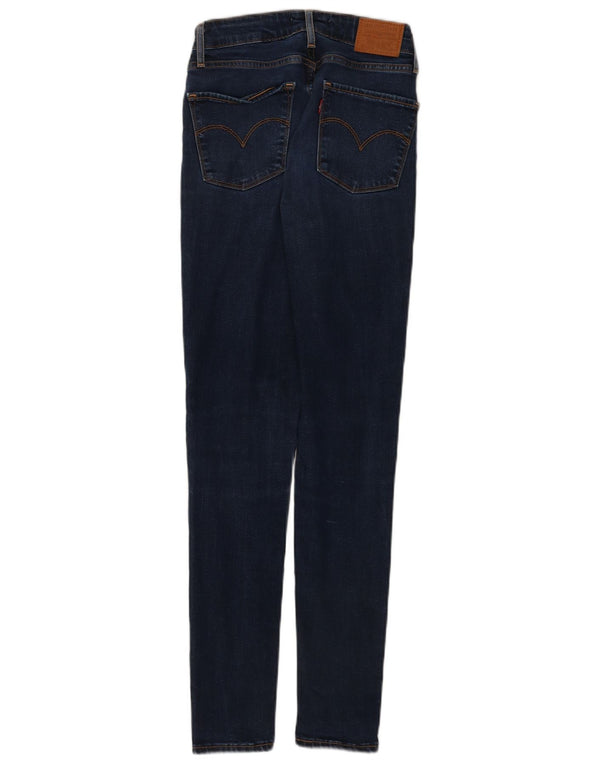 Levi's Jean Skinny Taille Haute 721 Femme W26 L30 Lyocell Bleu Marine