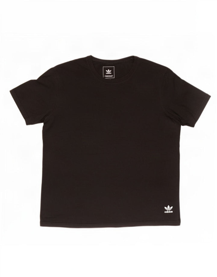 Adidas T-Shirt Homme Haut Large Noir