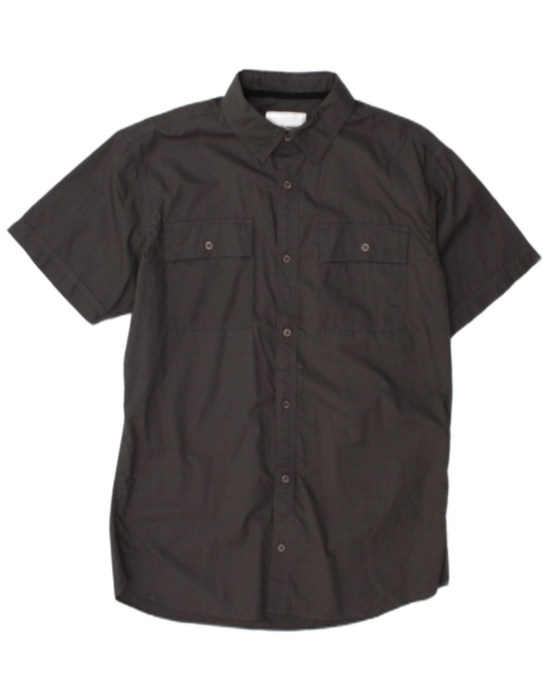 Jack & Jones Chemise à Manches Courtes Homme Grand Gris Coton