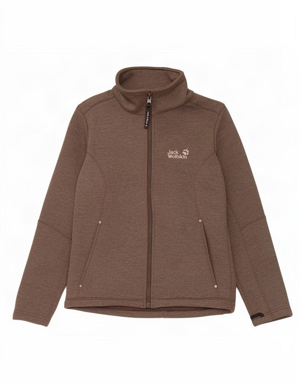 Jack Wolfskin Veste de survêtement Liner pour femme UK 12/14 Marron moyen