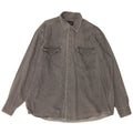 Chemise Homme Vintage XL Coton Gris