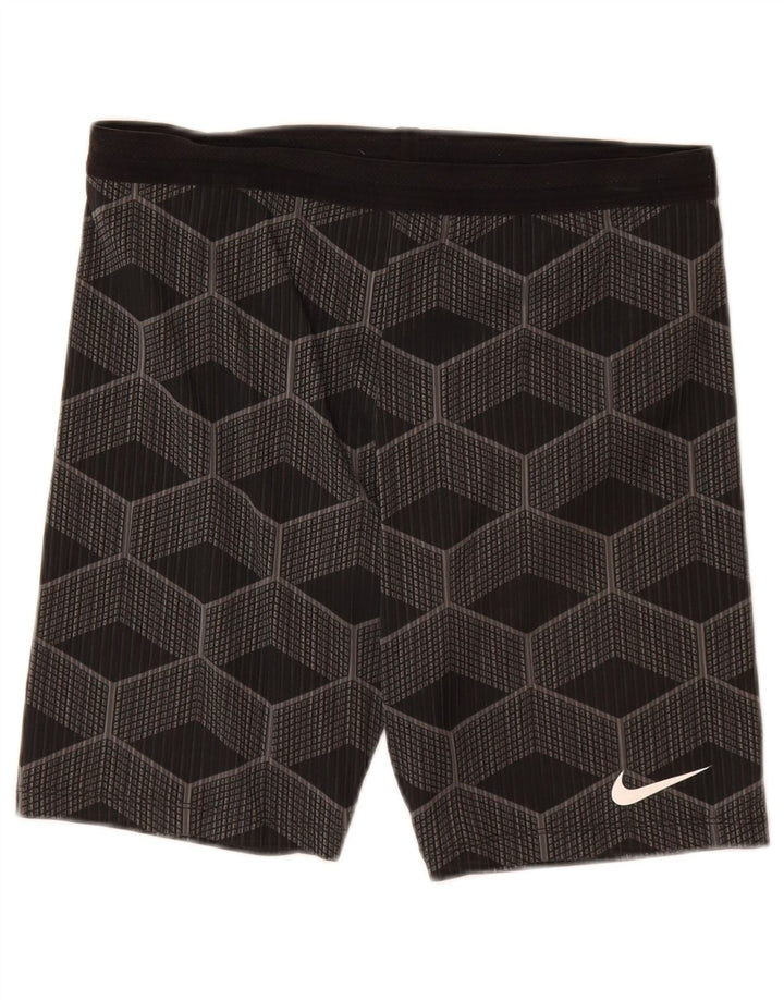 Nike Short de sport pour homme Grand gris géométrique