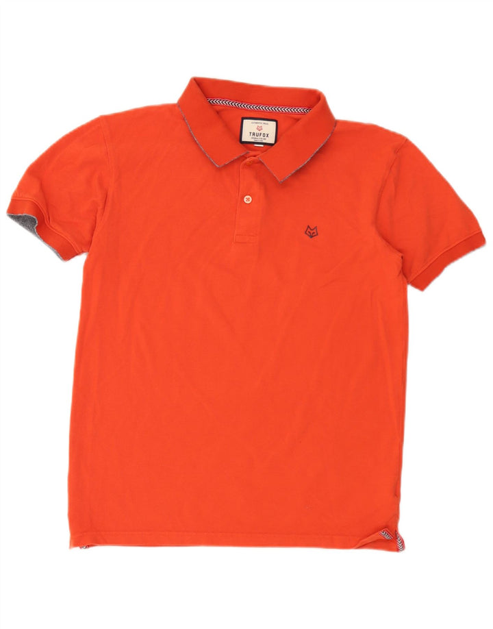 Polo Homme Vintage Petit Coton Orange