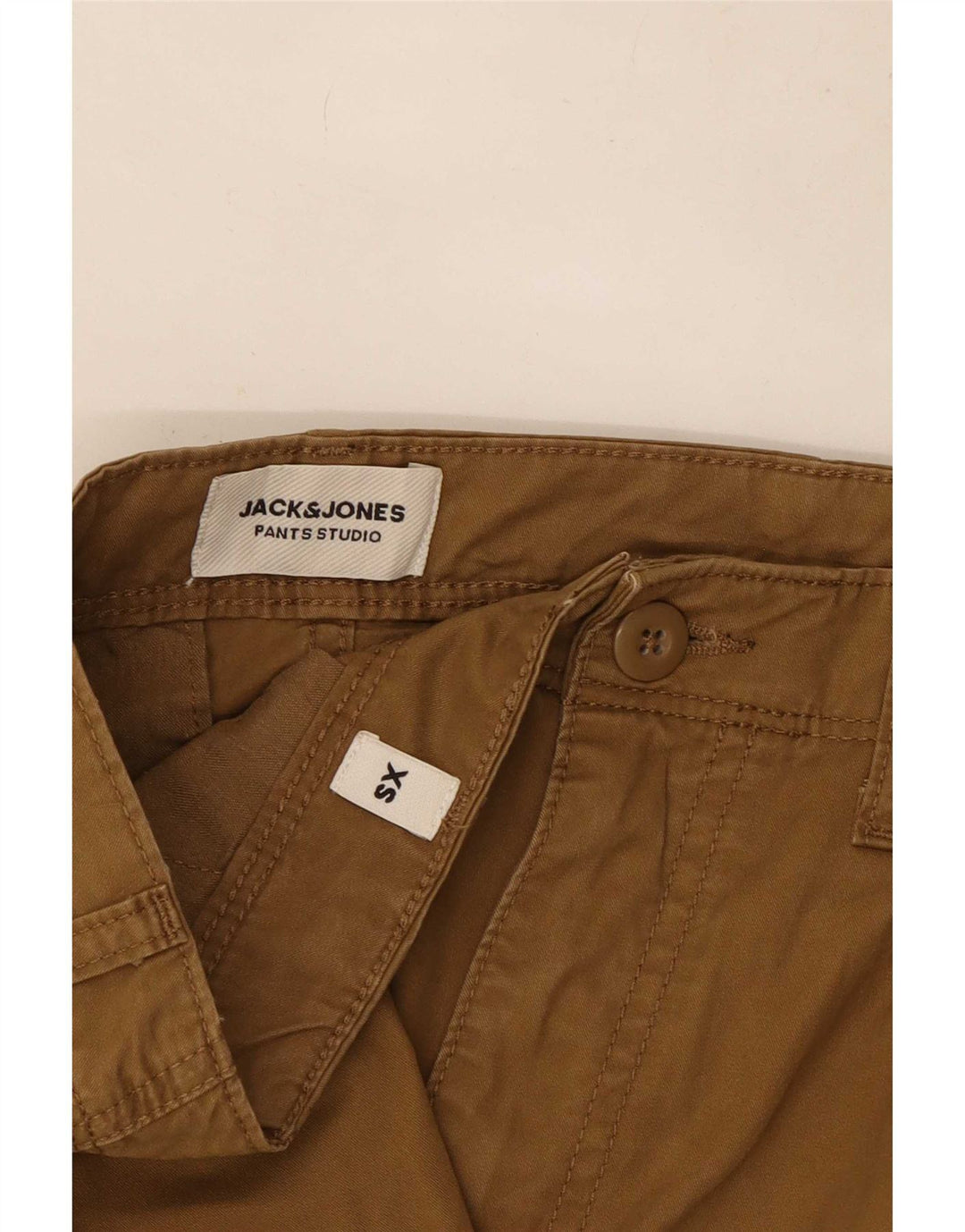 Jack & Jones Short Cargo Homme XS W30 Kaki Coton