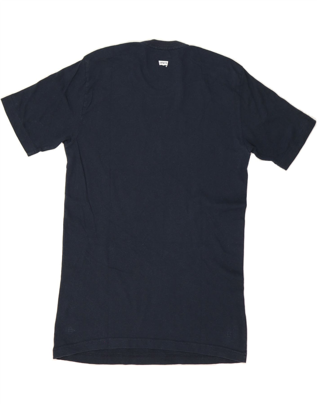 LEVI'S Mens Graphic T-Shirt Top Medium Navy Blue Cotton Vintage Levi's and Second-Hand Levi's from Messina Hembry 