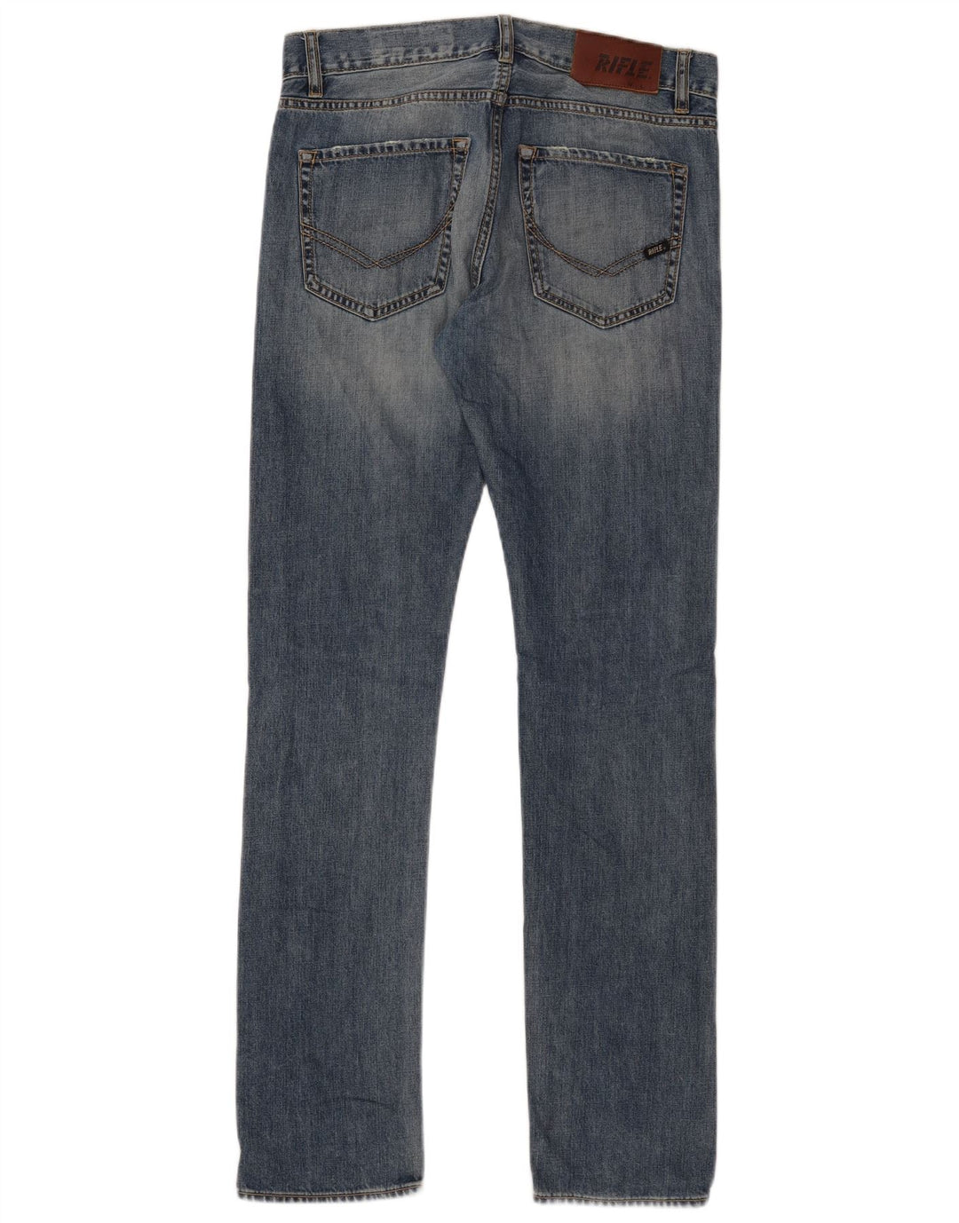 Jean droit homme Rifle W30 L33 bleu coton