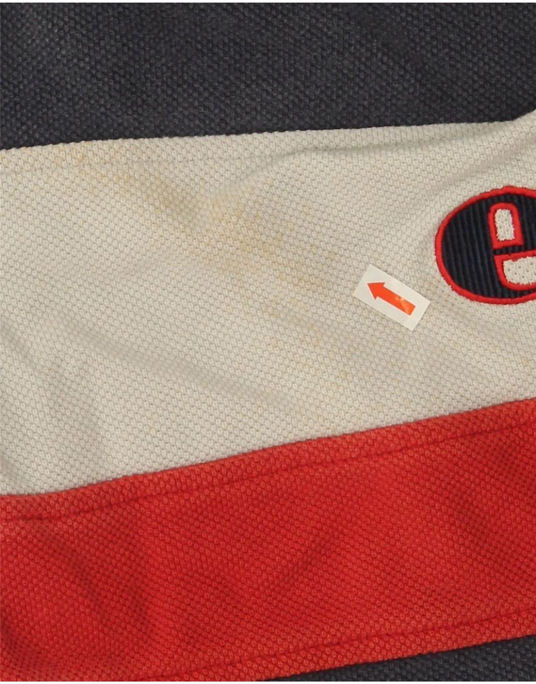 Ellesse Pull Italia Graphic Sweatshirt Homme Bleu Marine Moyen Colourblock