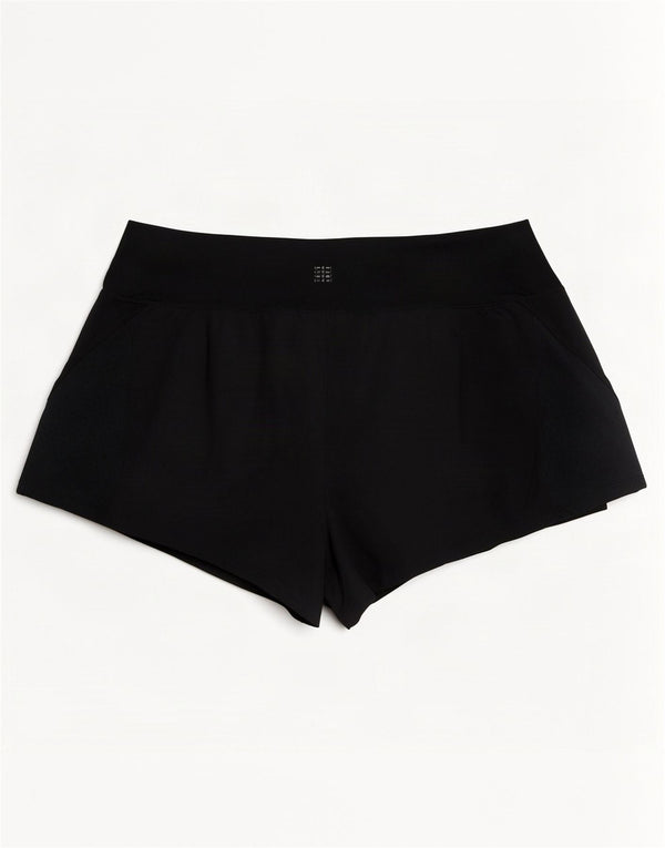 Nike Short de sport Dri Fit pour femme UK 14 Large Noir